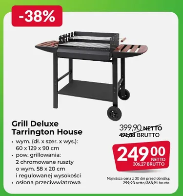Grill Deluxe Tarrington House promocja w Makro