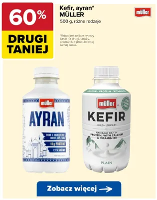 Ayran Müller promocja w Carrefour