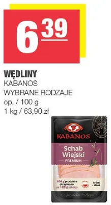 Wędliny Kabanos promocja w SPAR