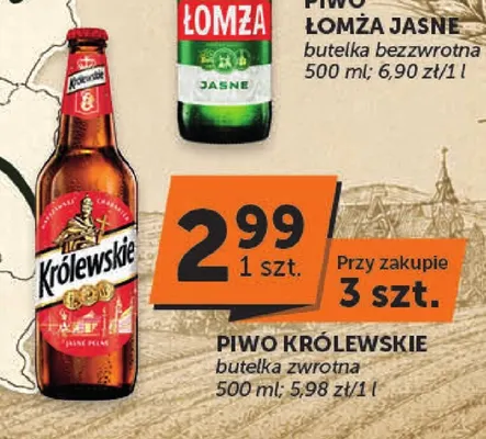 Piwo Królewskie promocja w Groszek