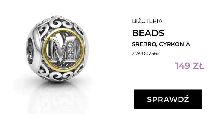 Biżuteria Beads Briju srebro cyrkonia ZW-002562 promocja w Briju