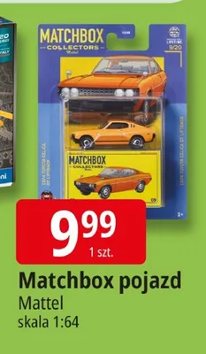 Matchbox pojazd skala 1:64 promocja w Leclerc