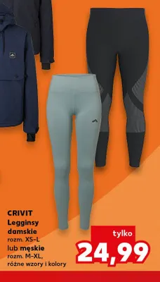 Legginsy damskie Crivit promocja w Kaufland