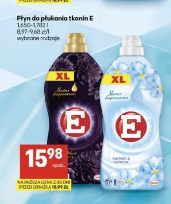Płyn do płukania tkanin E Nectar Inspirations Harmonia Kwiatów promocja w Delikatesy Centrum