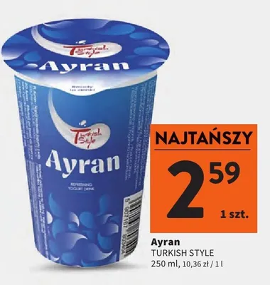 Ayran promocja w Intermarche