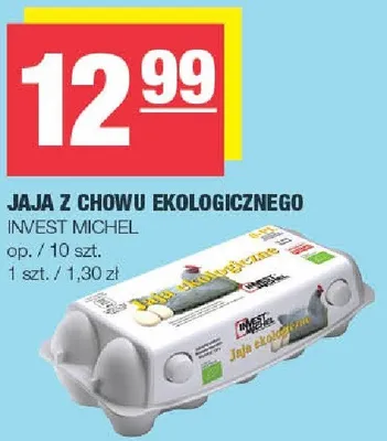 Jaja z chowu ekologicznego promocja w SPAR