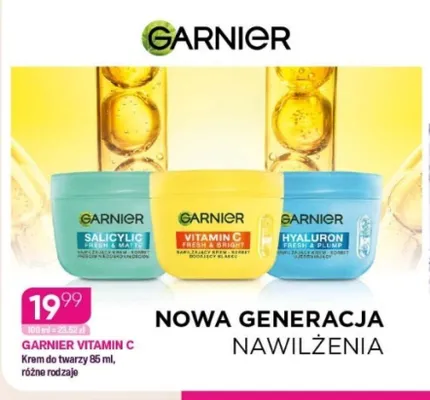 Krem do twarzy GARNIER Vitamin C 85ml promocja w Drogerie Koliber