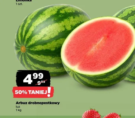 Arbuz drobnopestkowy promocja w Netto