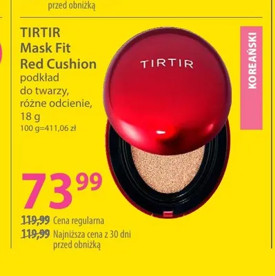 Podkład do twarzy Mask Fit Red Cushion Tirtir promocja w Hebe