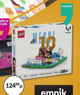 Klocki LEGO Messi 43011 Lionel Messi - Football Highlights promocja w Empik