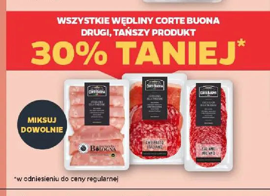 Salame Milano Corte Buona promocja w Netto