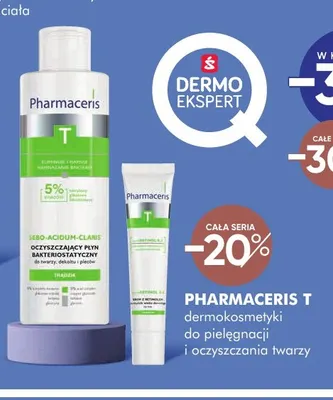 Dermokosmetyki do pielęgnacji i oczyszczania twarzy Pharmaceris T promocja w Super-Pharm