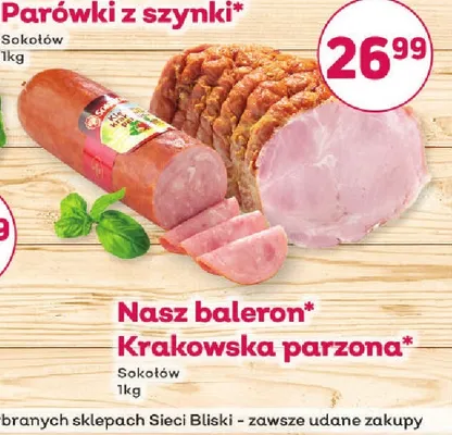 Nasz baleron Sokołów promocja w Bliski