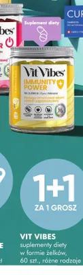 Suplement diety w żelkach Vit Vibes Immunity Power promocja w Super-Pharm