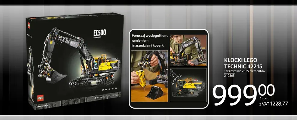 Klocki LEGO Technic 42215 promocja w Selgros
