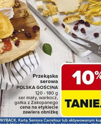 Przekąska serowa POLSKA GOŚCINA promocja w Carrefour Market