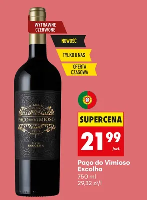 Wino czerwone Escolha promocja w Biedronka