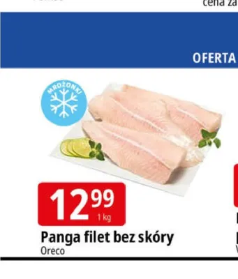 Panga filet bez skóry Oreco promocja w Leclerc