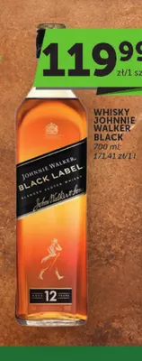Whisky Johnnie Walker Black promocja w Groszek