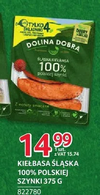 Kiełbasa śląska Dolina Dobra promocja w Selgros