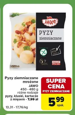 Kartacze z mięsem mrożone Jawo promocja w Carrefour Express