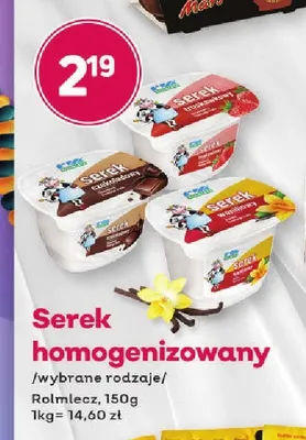 Serek homogenizowany Rolmlecz promocja w Bliski