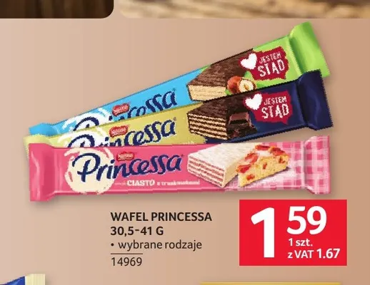 Wafel Princessa promocja w Selgros