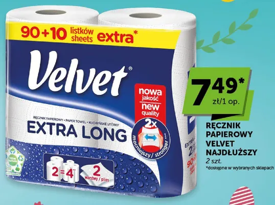 Ręcznik papierowy najdłuższy promocja w Euro Sklep