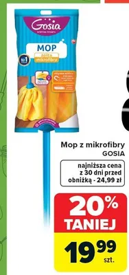 Mop z mikrofibry promocja w Carrefour