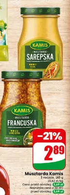Musztarda Kamis Francuska promocja w Dino