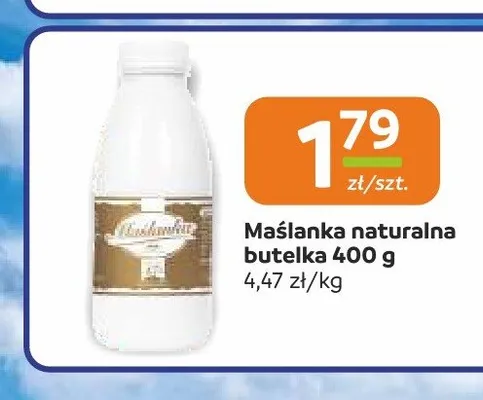 Maślanka naturalna promocja w Społem Częstochowa