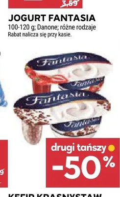 Jogurt Fantasia promocja w Stokrotka