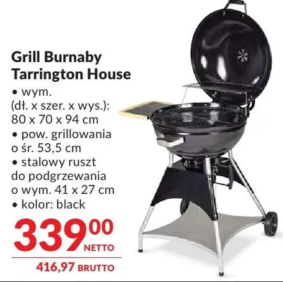 Grill Burnaby Tarrington House promocja w Makro