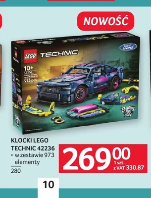 Klocki LEGO Technic 42236 promocja w Selgros
