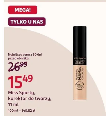 Korektor do twarzy promocja w Rossmann