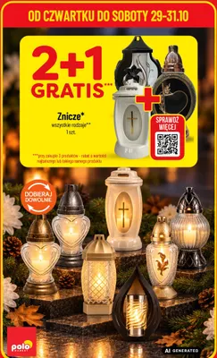 Znicze POLOmarket promocja w POLOmarket