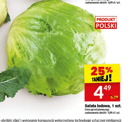 Sałata lodowa promocja w Twój Market