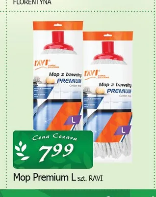 Mop Premium L Ravi promocja w CEZAR Delikatesy