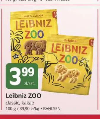 Herbatniki Leibniz ZOO classic promocja w Marketvita