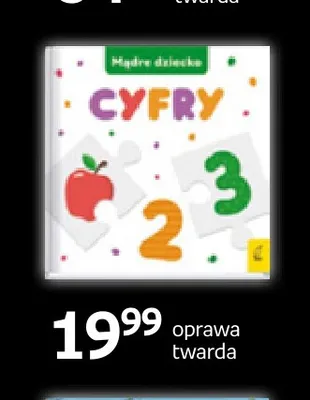 Książka Cyfry Wilga oprawa twarda promocja w Empik