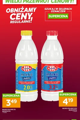 Mleko Polskie 2% Mlekovita promocja w Stokrotka