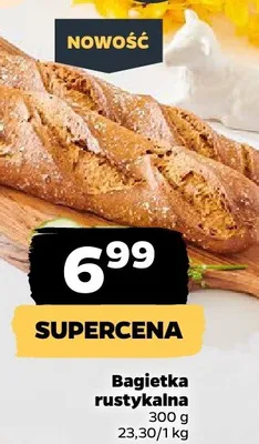 Bagietka rustykalna promocja w Netto