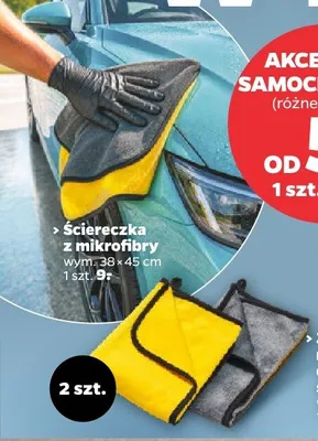 Ściereczka z mikrofibry promocja w Netto