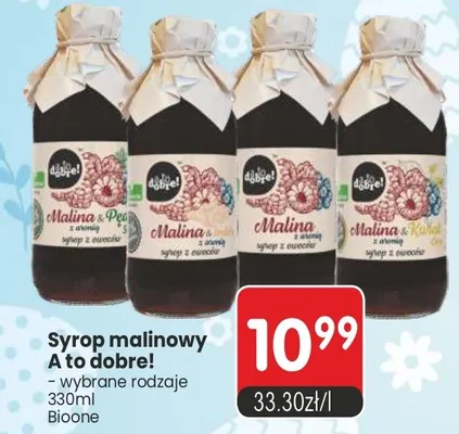 Syrop malinowy promocja w Market Point