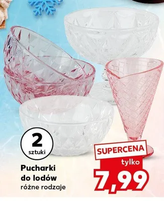 Pucharki do lodów promocja w Kaufland