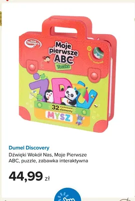 Zabawka interaktywna puzzle Moje Pierwsze ABC Dumel Discovery promocja w Smyk