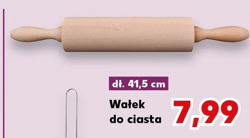 Wałek do ciasta 41,5 cm promocja w Kaufland