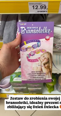 Zabawka bransoletka z akcesoriami do dekorowania NORIMPEX promocja w Dino