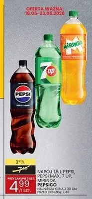 Napój Pepsi 1,5l promocja w Wafelek