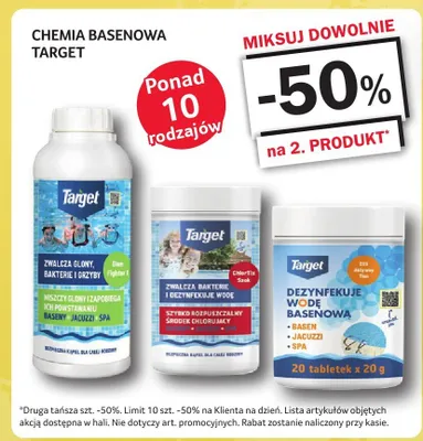 Chemia basenowa Target promocja w Selgros